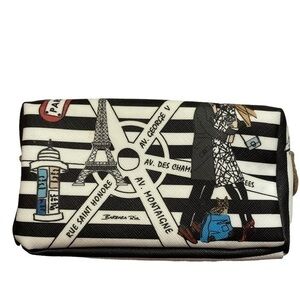 Barbara Rihl rare Paris Eiffel Tower clutch bag